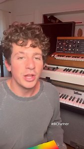 #BICPartner #ad Looking for a creative gift? The BIC 4-Color Pen Rainbow Box hits all the right notes. @bic | Charlie Puth