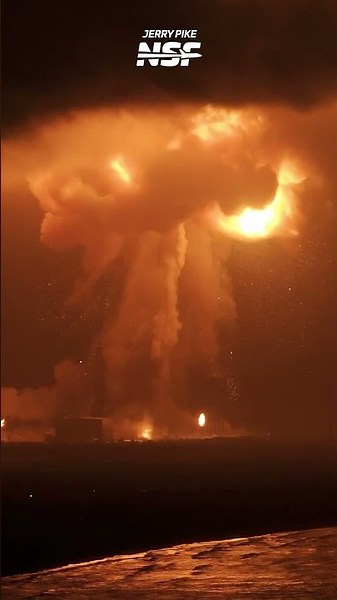 We Saw Blue Origin's Rocket EXPLODE on the Launch Pad #space #rocket #jeffbezos #explosion