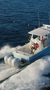 Feel the sea breeze as you ride across the water. Tag a friend who needs to feel this power firsthand. Experience the thrill: https://bit.ly/3Bq8KL6 | Yamaha Outboards
