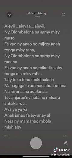 Mahazo Tsirony: Chanson Gasy en Speed Up