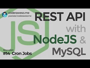 Scheduling Tasks with NodeJS Cron Jobs - Rest API with NodeJS and MySQL