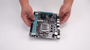 LGA 1155 CPU Slot, 16GB DDR3, M.2 NVMe NGFF, 3 Phase Power, HD VGA Output, Desktop Motherboard with 6 USB2.0, for LGA1155 Socket I3 I5 I7, Micro ATX Motherboard