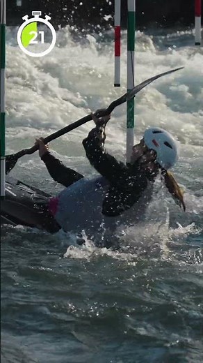 Canoe Slalom Challenge: Klaudia Zwolinska Attempts Clear Run in 30 Seconds!