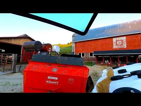 The Ultimate Early Morning Chores On A Dairy Farm!