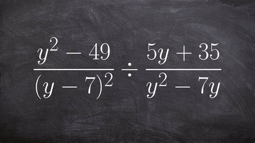 Dividing two rational expressions