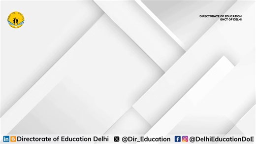 Life is not something we simply discover — it is something we shape every day through our choices. This thought reminds students and educators that growth comes from courage, creativity, and conscious effort. Let us encourage young minds to take responsibility for their dreams and actively build the life they aspire to live. #ThoughtOfTheDay #SelfCreation #PurposefulLiving #StudentMotivation | Directorate of Education, Delhi