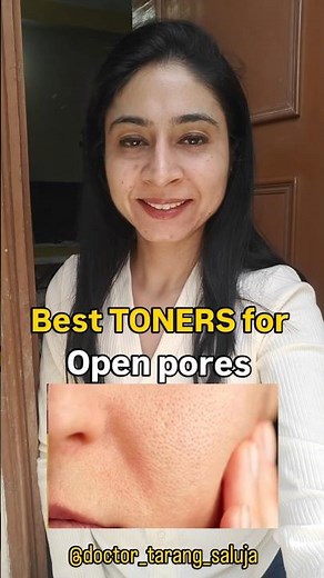 Best Toners for open pores #dermatologist #dermatologisttips #skincare #dermatologistrecommended