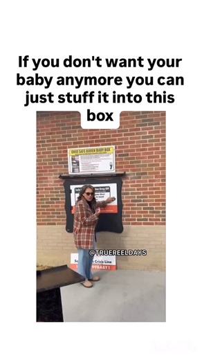 Everyday Media on Instagram: "Do you SUPPORT this or think it’s going too far? 👇🏽 A Safe Haven Baby Box is a device, often located at fire stations or hospitals, that provides a secure and anonymous way for a parent to surrender an infant without having to come face-to-face with staff. After a parent places a baby inside and closes the exterior door, an automatic alarm is triggered to alert first responders, who can then safely retrieve the newborn. The process is part of the broader Safe Have