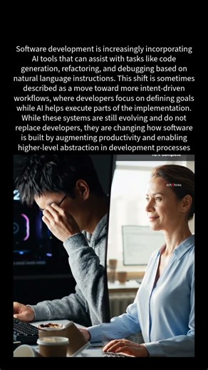 The End of Manual Coding? 💻🤖 #techfacts #IntentDrivenDev