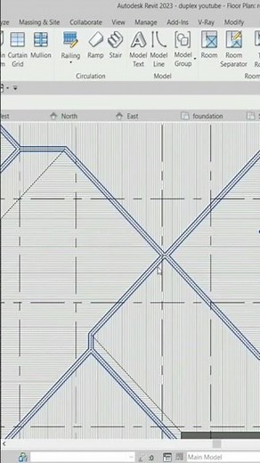 Complete roof design for REVIT TUTORIAL #architecture #animation