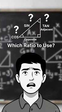 SIN, COS, or TAN? Pick the Right One in 1 Sec ⚡ #mathhack