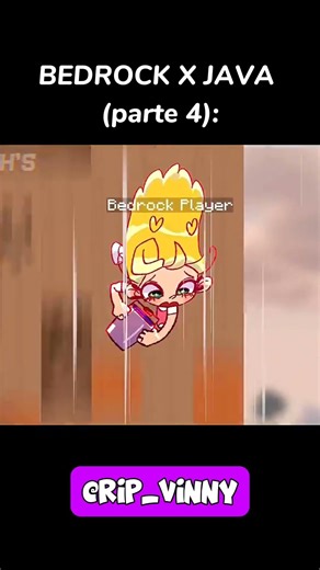 BEDROCK X JAVA (PARTE 4🤣)/DUBLADO EM PORTUGUÊS 🇧🇷#dublagem #animation #minecraft #shorstviral #memes