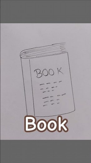 How to Draw Book with Pencil #bookdrawing #easydrawing #stepbystepdrawing