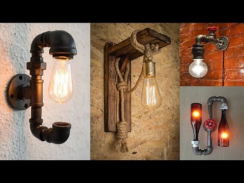 Cool and Creative DIY Wall Lamps That Will Light Up Your Home
