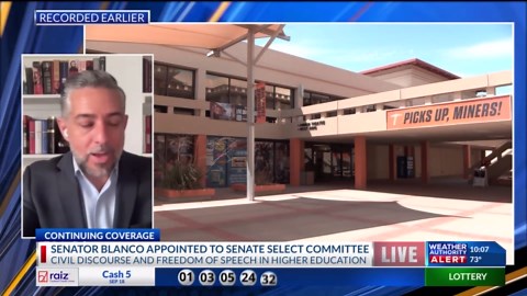 State Senator César J. Blanco Appointed to Senate Select Committee on Civil Discourse and Freedom of Speech in Higher Education