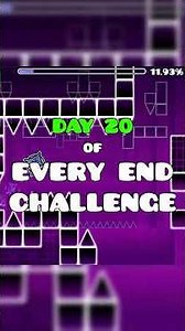 Racing 60 Players on EVERY END! Day 20 #gd #geometrydash #top10