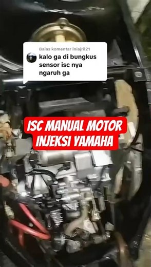 Pemasangan ISC Manual Kita Saranin Dibungkus Yang ORI Nya biar Ga Kena Air #iscmanual #langsam