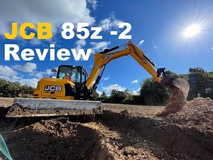 JCB 85z -2 Excavator Review