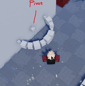 Rotate part relative to local rotation