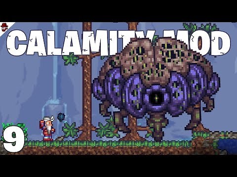 Terraria # 9 all hail the magic conch - Calamity Mod Let's Play