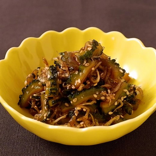 めんつゆで簡単 ゴーヤとじゃこの佃煮 作り方・レシピ | クラシル