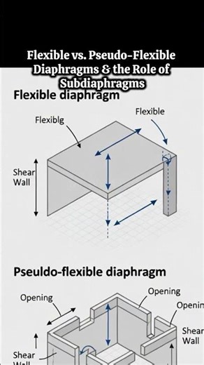 Flexible vs. Pseudo-Flexible Diaphragms