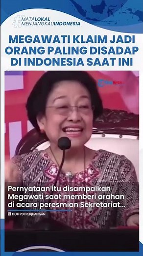 Megawati Klaim Jadi Orang Paling Sering Disadap di Indonesia saat Ini, Akui Dirinya Mirip James Bond