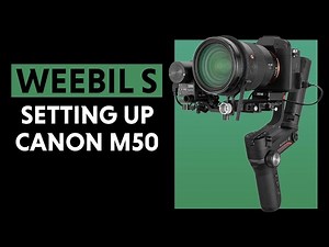 Weebill S setup | How to connect and setup Zhiyun weebill s with canon m50 | Adrian