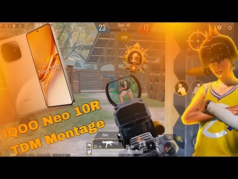 IQOO Neo 10R Bgmi/PUBG Test | 120 Fps Performance Test with Fps Meter #iqoo #iqooneo #120fpsgaming