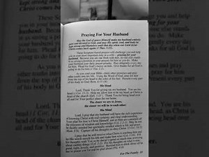 A Prayer for my Husband - from his head, to his heart, to his feet