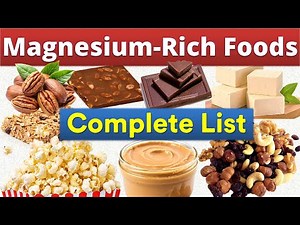 Complete List of Magnesium-Rich Foods