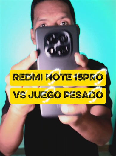 Prueba del Redmi Note 15 Pro con Genshin Impact