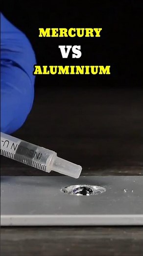 Mercury vs Aluminum 😱😱😱