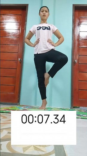 Stork Balance Stand Test