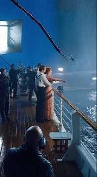 “Titanic Behind The Shooting Scene | Unseen Realistic 4K BTS of Jack & Rose 🚢💙”