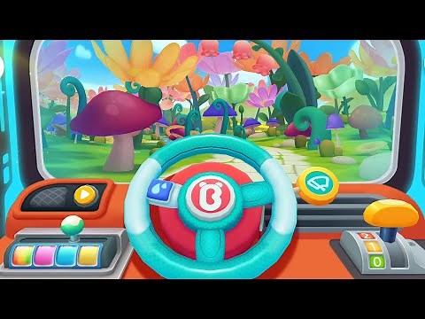 Little Panda School Bus : Going Out With The Teacher, Discovering New Things - Babybus Games