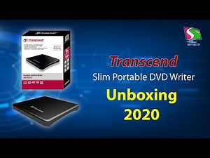 Unboxing : Slim Portable DVD Writer | Transcend | 2020