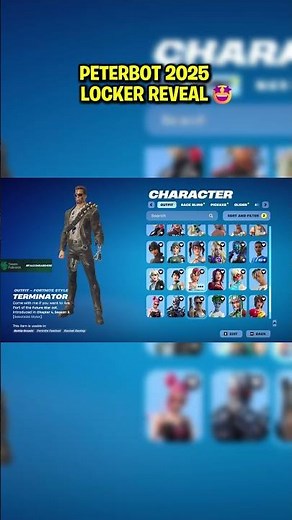 PETERBOT 2025 LOCKER REVEAL 😱
