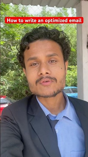 How to write an optimized email?😍 #shorts #students #collegestudent #email