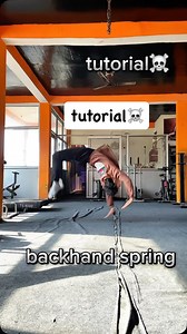 backhandspring tutorial☠️ . . #backflip #backhandspringtutorial #fliptutorial #backjump #flips #gymnastics #gym #motivation #aura #life #tricks #gymnast #gym #freerun #jump #fitness #training #workout #acrobatics hoga? easy hai ? | Amit Adhikari Dancer Pakour
