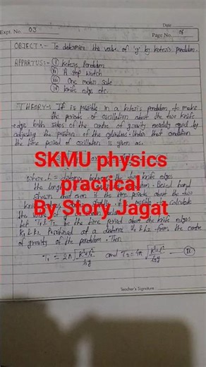 to determine the value of g by katers pendulum #trending #shorts #viral #storyjagat #yyshorts