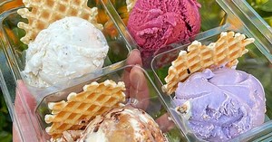 The best homemade ice cream recipe we’ve ever tried is the Salt and Straw ice cream base