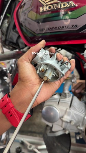 Increase Fuel Average Honda CD 70 to 80 km/L