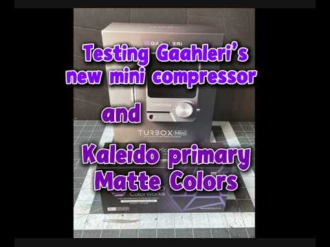 Testing the new TurboX mini compressor and 12 matte colors from Gaahleri. ‪@gaahleriofficial‬
