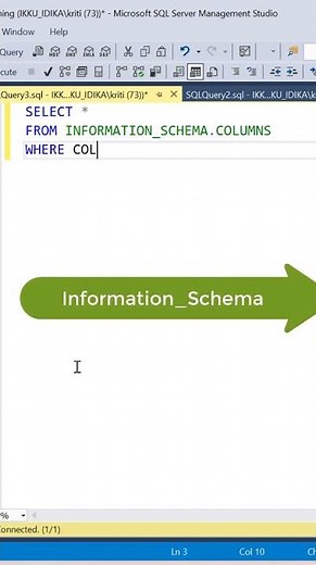 SQL Tips | How to Find All Tables containing a Column? #sqltips