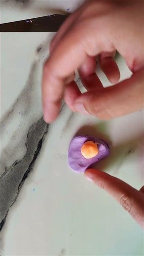 DIY Polymer clay cookie 🍪 #cookie #clay #diy #shorts