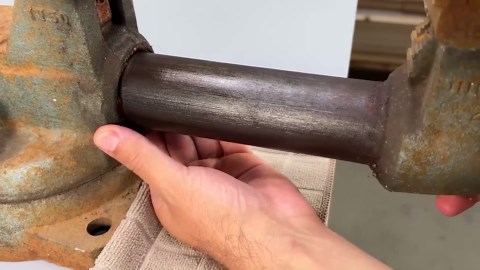 Antique Wilton vise restoration: Cleaning, nickel plating & powder coating