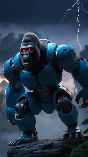 "Robotic Gorilla Awakens | Beast 3D Power Unleashed!"
