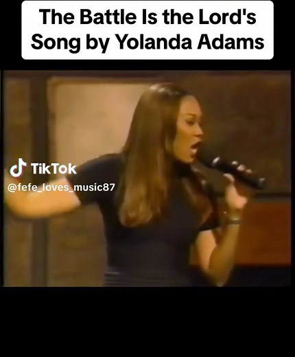 The Battle Is the Lord's: Yolanda Adams 1993 Song