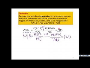 AP 统计 Lecture 5.3 条件概率 Conditional Probability